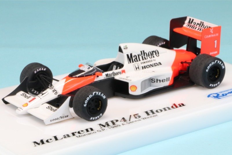 ロムファクトリー 1/43 マクラーレン MP4/5 ホンダ モナコGP 1989 A