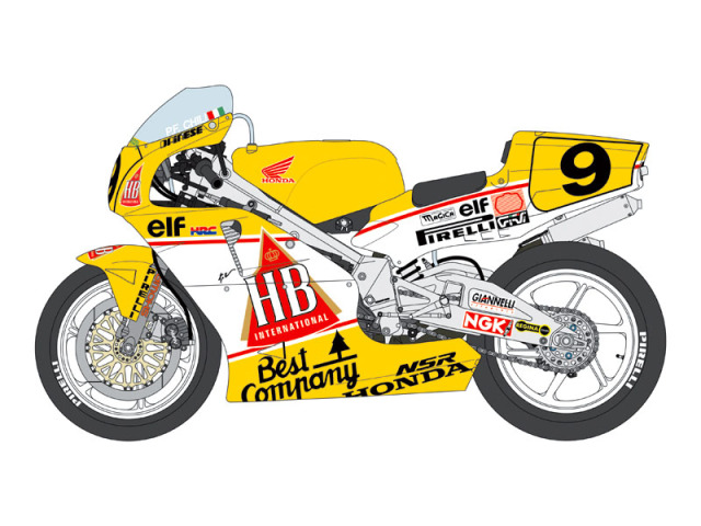 ブルースタッフ 1/12 ホンダ NSR 500 