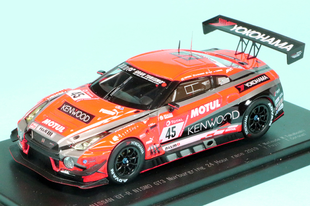 エブロ 1/43 ニッサン GT-R ニスモ GT3 ニュルブルクリンク 24h 2019