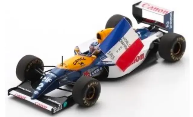 予約] スパーク 1/43 ウィリアムズ FW15C No.2 ポルトガルGP 1993 2nd