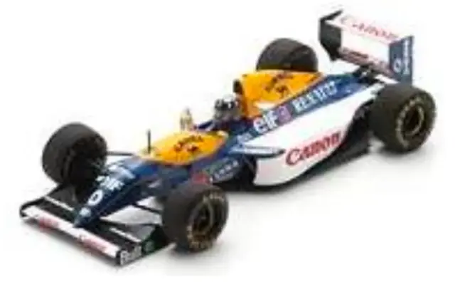 予約] スパーク 1/43 ウィリアムズ FW15C No.0 ベルギーGP 1993
