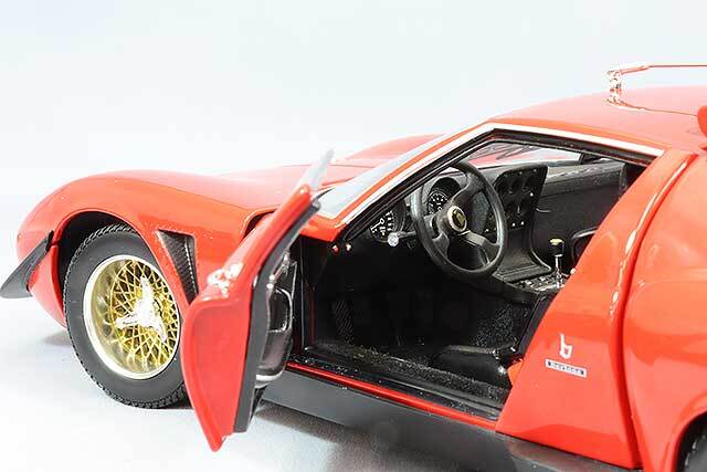 京商 1/18 ランボルギーニ ミウラ SVR レッド 再生産