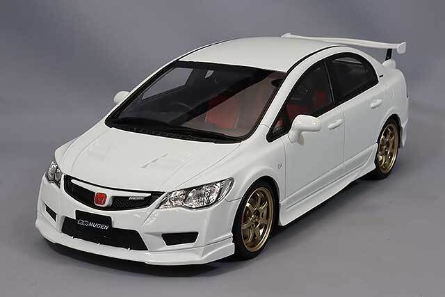 オットー 1/18 ホンダ シビック タイプ R FD2 無限 (ホワイト) 再入荷