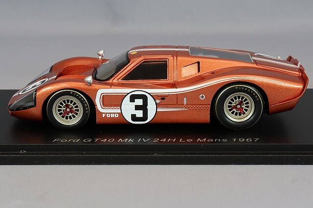 1967年ルマン24レース Ford GT Mk4 作者ドライバーサイン入 1967年