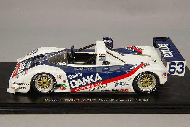 スパーク 1/43 Kudzu DG-3 WSC #63 3位 フェニックス 1994 W.Taylor/J.Pace