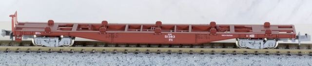 KATO カトー コキ50000（グレー台車）コンテナ無積載11両セット 10-1317