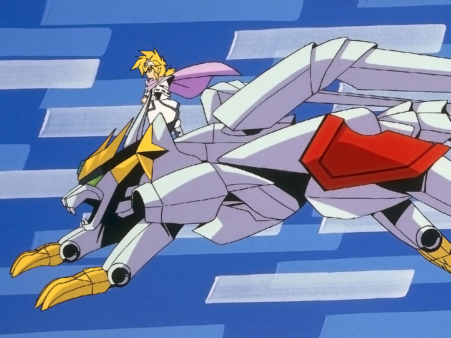 魔神英雄伝ワタル「ワタル×ヒミコ×シバラク☆セル画②」