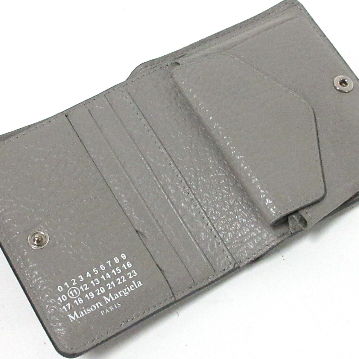 メゾンマルジェラ/2つ折り財布/バイフォールド カーフレザー