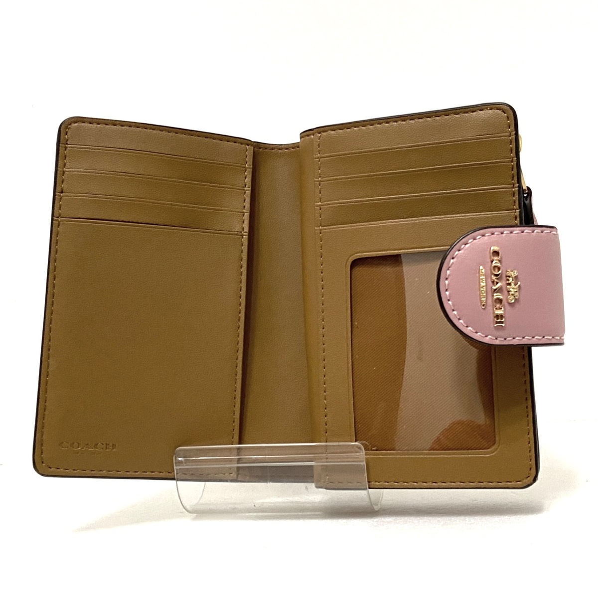 コーチ/2つ折り財布/ミディアム コーナー ジップ ウォレット ウィズ