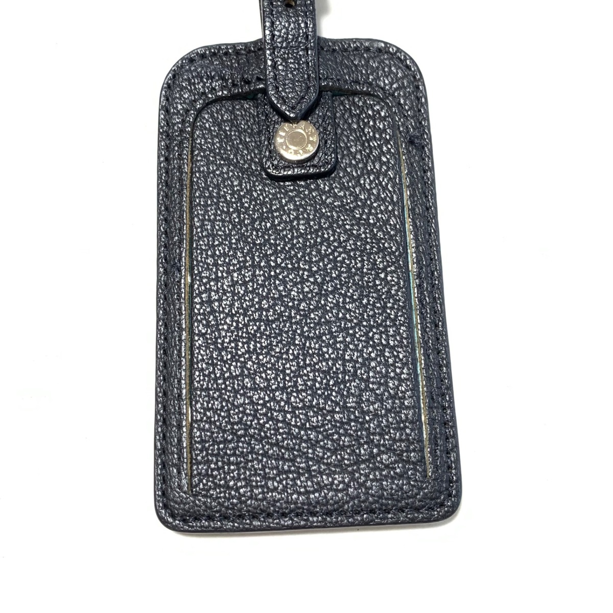 TIFFANY&Co.(ティファニー) 小物美品 - 黒 ネームタグ レザー