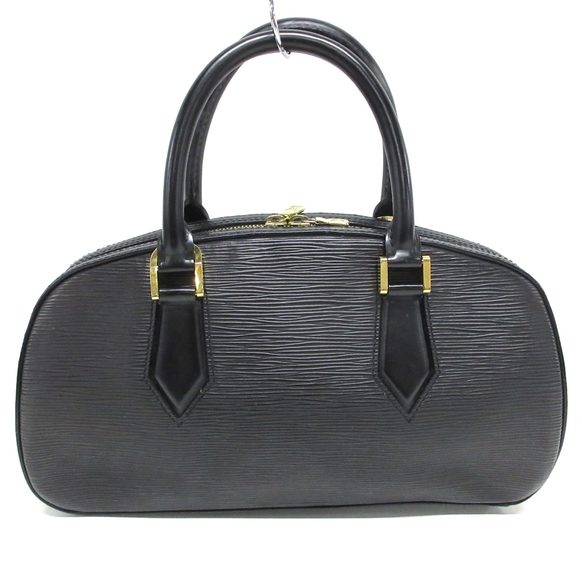 外観美品 ルイヴィトン エピ レザーリング式ファイル 黒 手帳 鑑定済