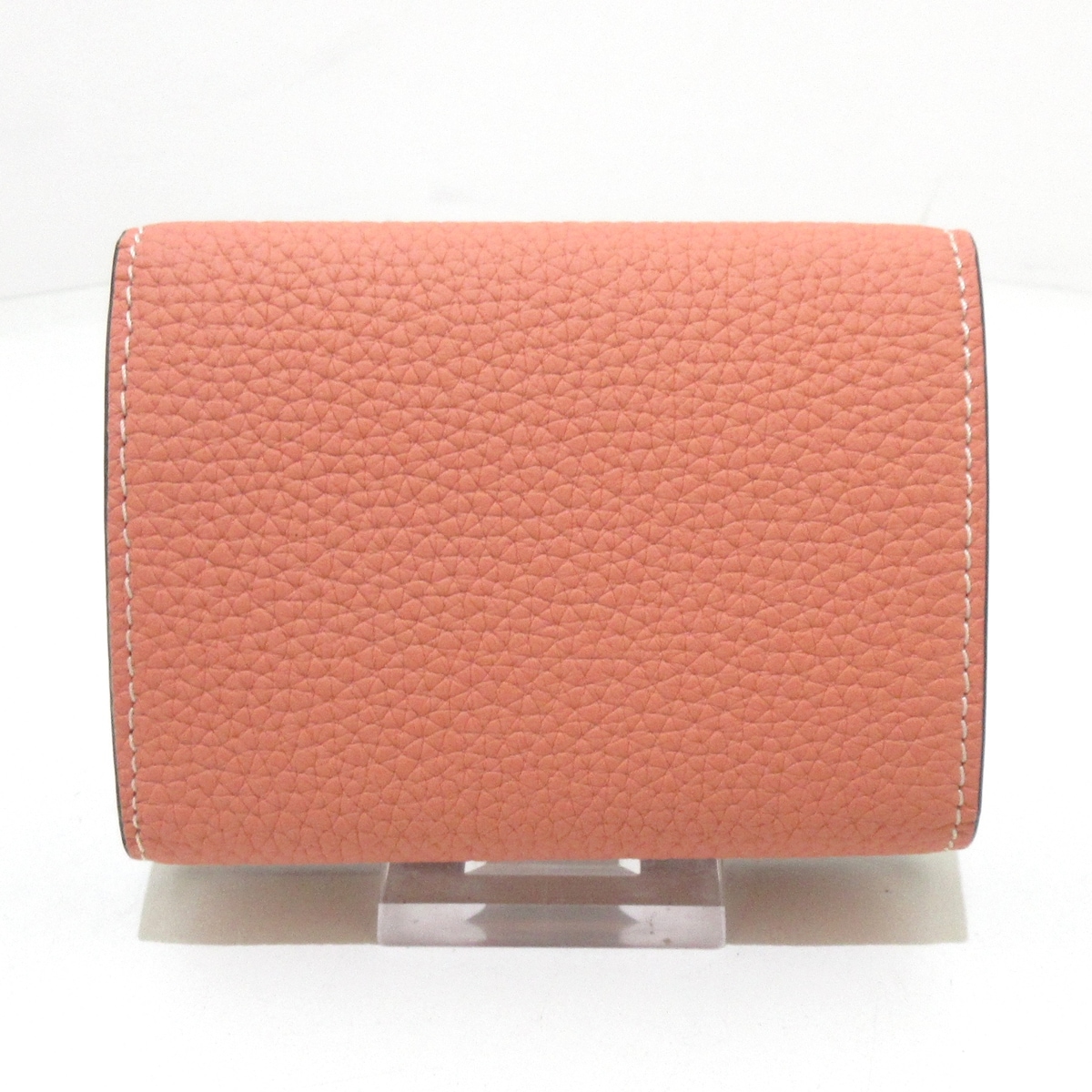 ボナベンチュラ/3つ折り財布/スモール ウォレット/コーラルピンク/型番