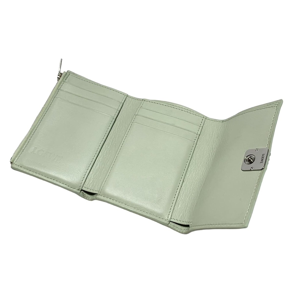 ロエベ/3つ折り財布/アナグラム バーティカル ウォレット スモール