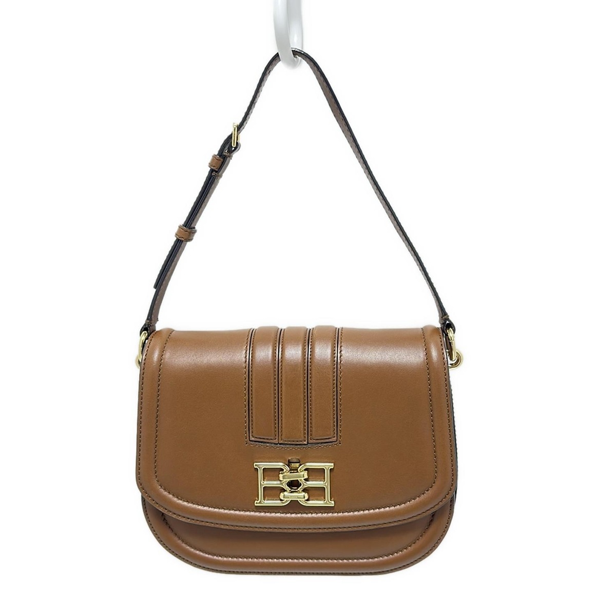 BALLY バリー ダークブラウン レザー手袋 ジッパー付き BALLY バリー