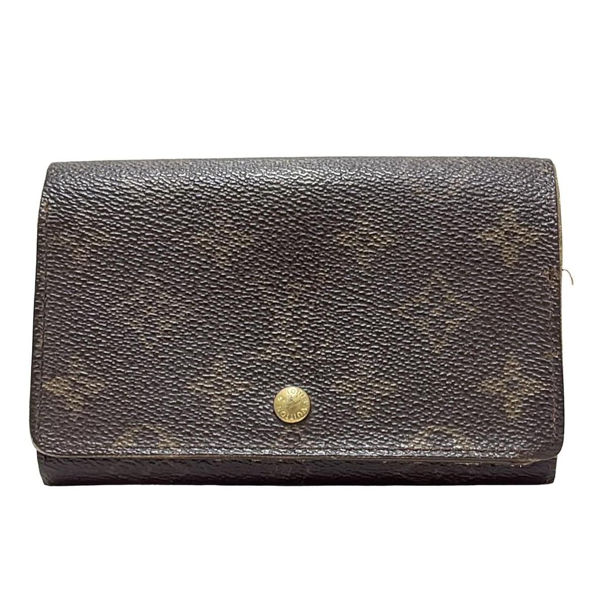 ルイヴィトン 2つ折り財布 モノグラム ポルトモネビエトレゾール