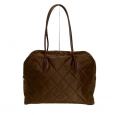 サザビー/ボストンバッグ/カーキ×ダークブラウン/ナイロンの買取実績