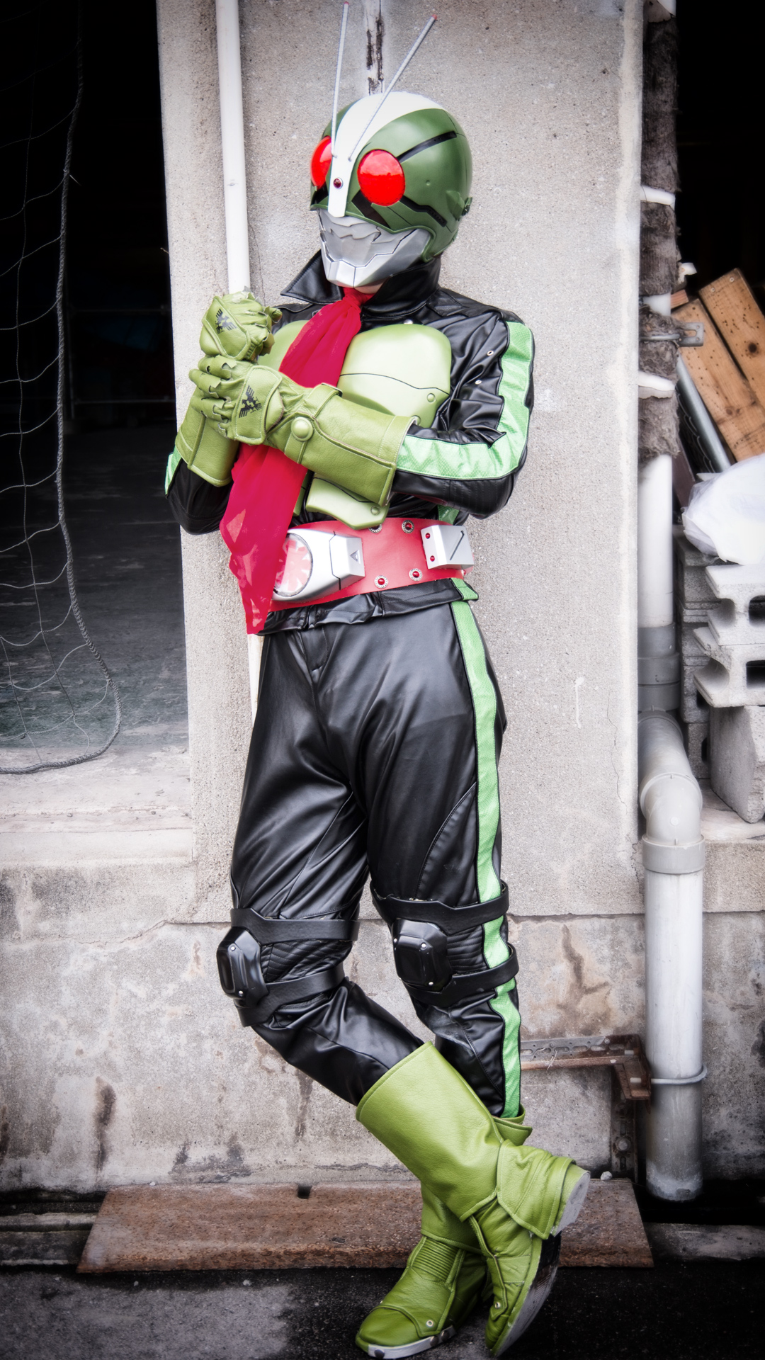 仮面ライダー ブーツ コスチューム コスプレ 仮面ライダー新1号2号