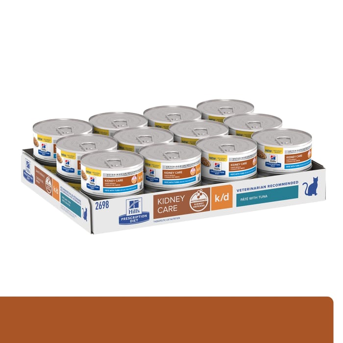 Hill's Prescription Diet k/d Kidney Care Pate with Tuna Wet Cat