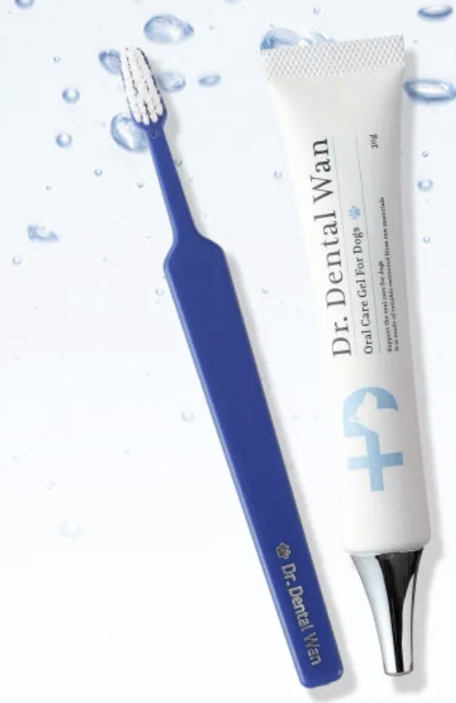 ドクターデンタルワン（犬用口腔ジェル）30g×2本セット 歯ブラシ付き