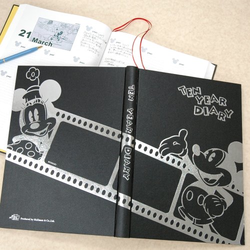 ディアカーズ 10年日記 ミッキーと仲間たち(ディズニー) 名入れなし