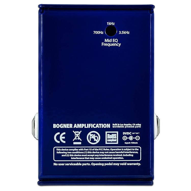 Bogner ECSTASY BLUE MINI - Bognerのオーバードライブ・ペダル