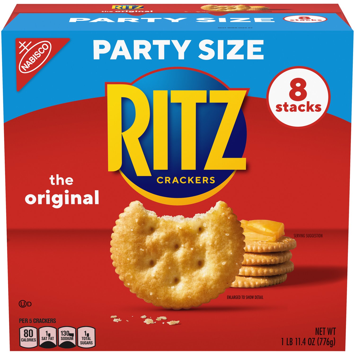 RITZ Original Crackers, Party Size, 27.4 oz - Foodland