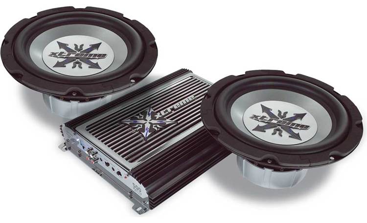 Directed Audio Xtreme Bass Package XA-5001 mono subwoofer amp Two