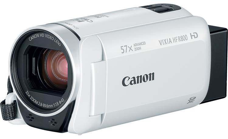 Canon VIXIA HF R800 (White) HD camcorder with 32X optical zoom
