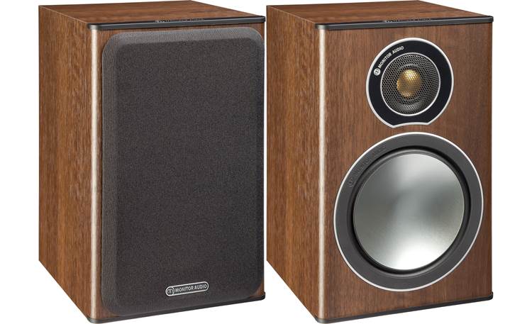 Monitor Audio Bronze 1 (Walnut Vinyl) Bookshelf speakers (Walnut