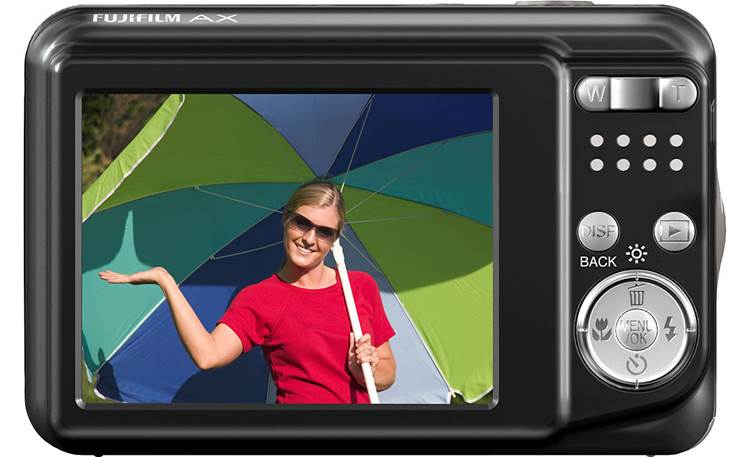 Fujifilm FinePix AX200 (Black) 12.2-megapixel digital camera with