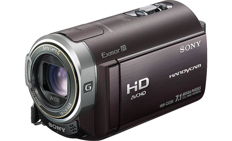 Sony HDR-CX350V Handycam® HD camcorder with built-in GPS receiver