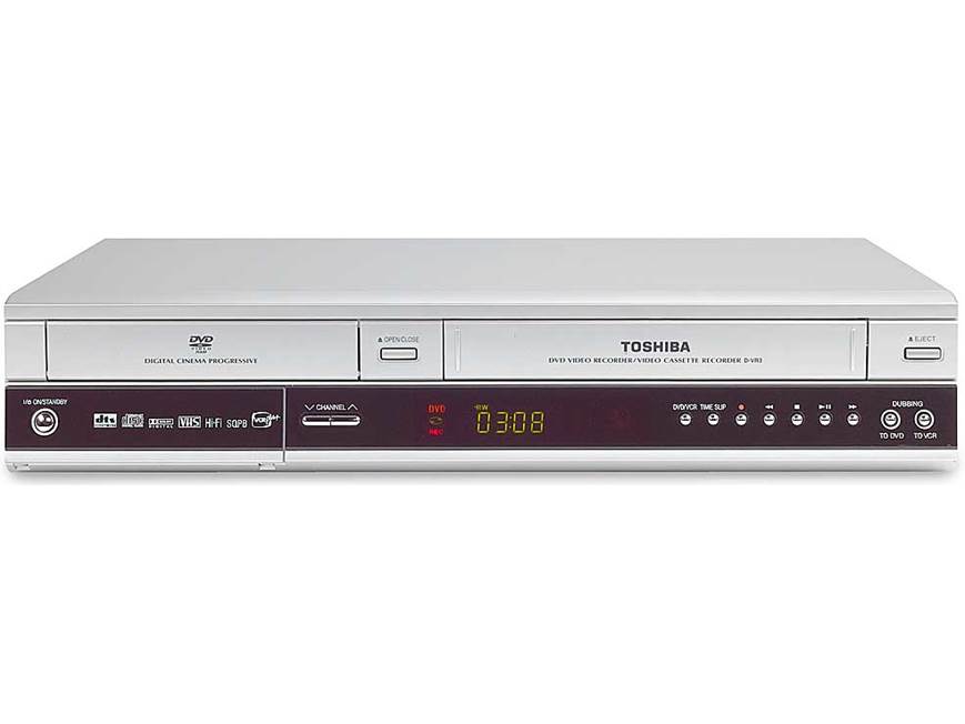 Toshiba D-VR3 Combination DVD recorder + HiFi VCR at Crutchfield