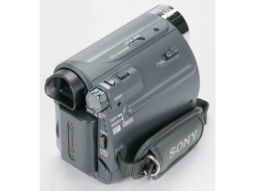 Sony DCR-HC48 Mini DV digital camcorder at Crutchfield