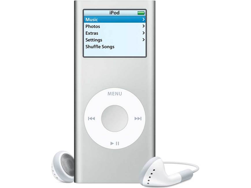 Apple iPod® nano 4GB (Silver) Portable MP3 player/photo viewer