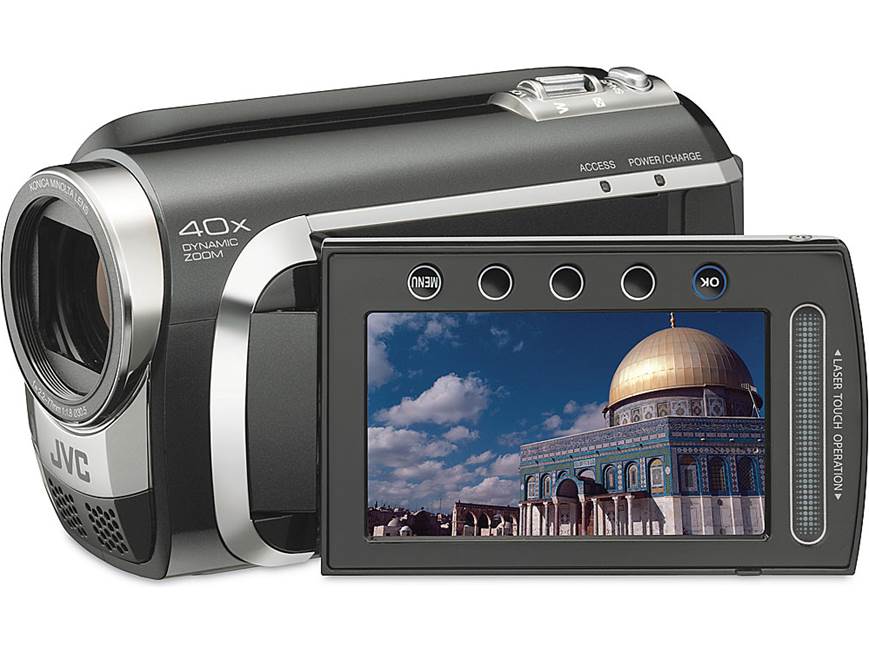 JVC GZ-MG680 Everio G 120GB hard disk drive/micro SDHC™ memory