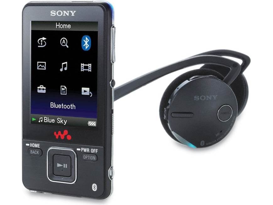 Sony NWZ-A828 Walkman® video/MP3 player with Bluetooth® wireless
