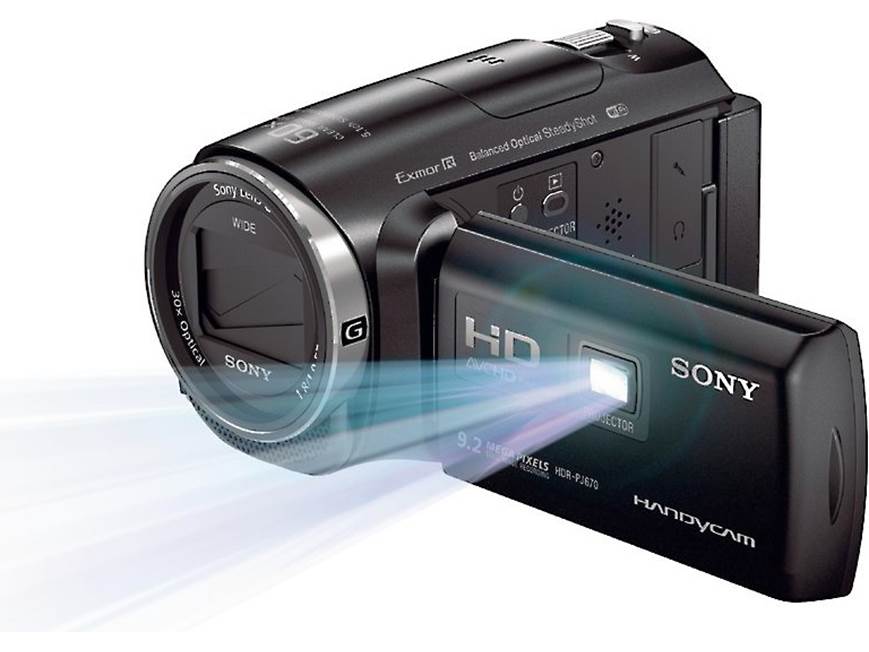 Sony Handycam® HDR-PJ670 High-definition camcorder with Wi-Fi