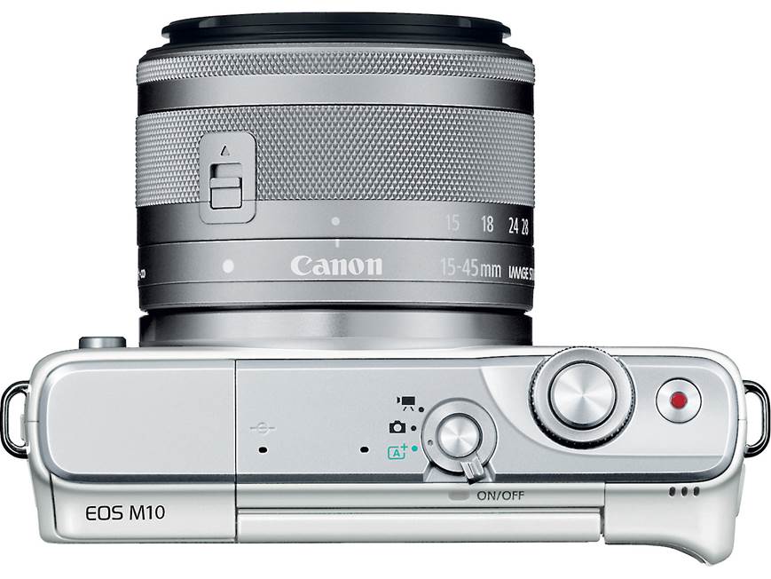 Canon EOS M10 Kit (White) 18-megapixel mirrorless camera with 15