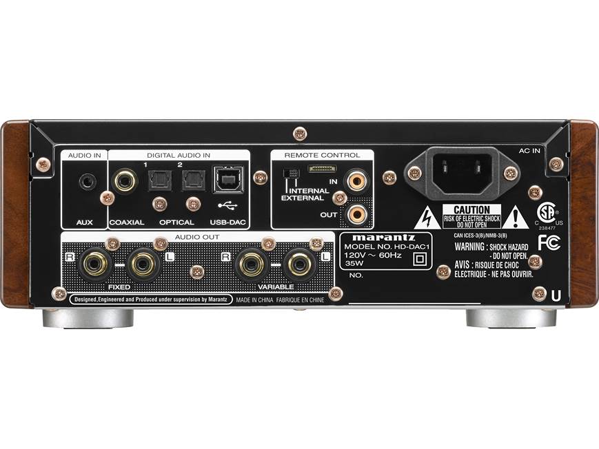 Marantz HD-DAC1 Headphone amplifier/DAC/preamp at Crutchfield