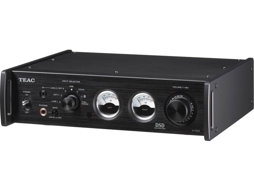 TEAC AI-503 (Black) Stereo integrated amplifier with built-in DAC