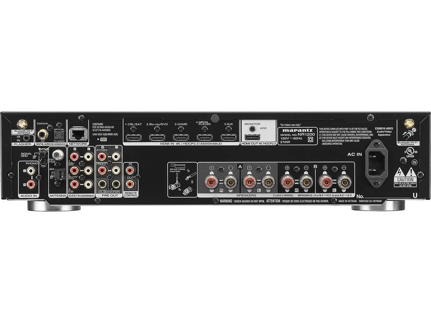 Marantz NR1200 Slimline stereo receiver with built-in Wi-Fi