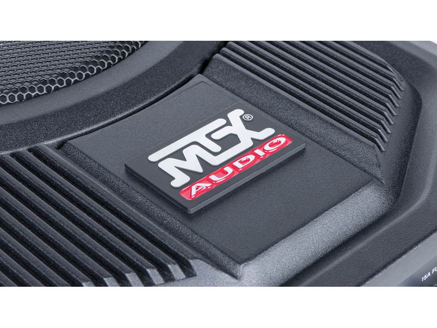 MTX TN8MS Terminator Series compact powered subwoofer with 8