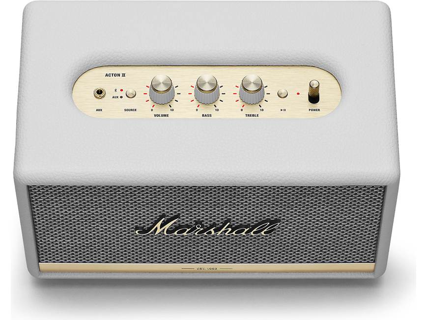 Marshall Acton II Bluetooth® (White) Powered Bluetooth speaker