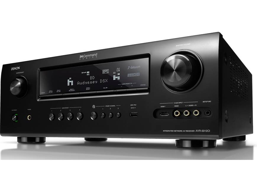 Denon AVR-3312CI Home theater receiver with 3D-ready HDMI