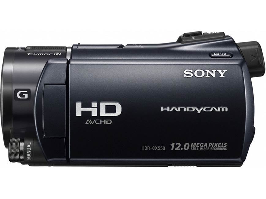 Sony HDR-CX550V Handycam® HD camcorder with built-in GPS receiver