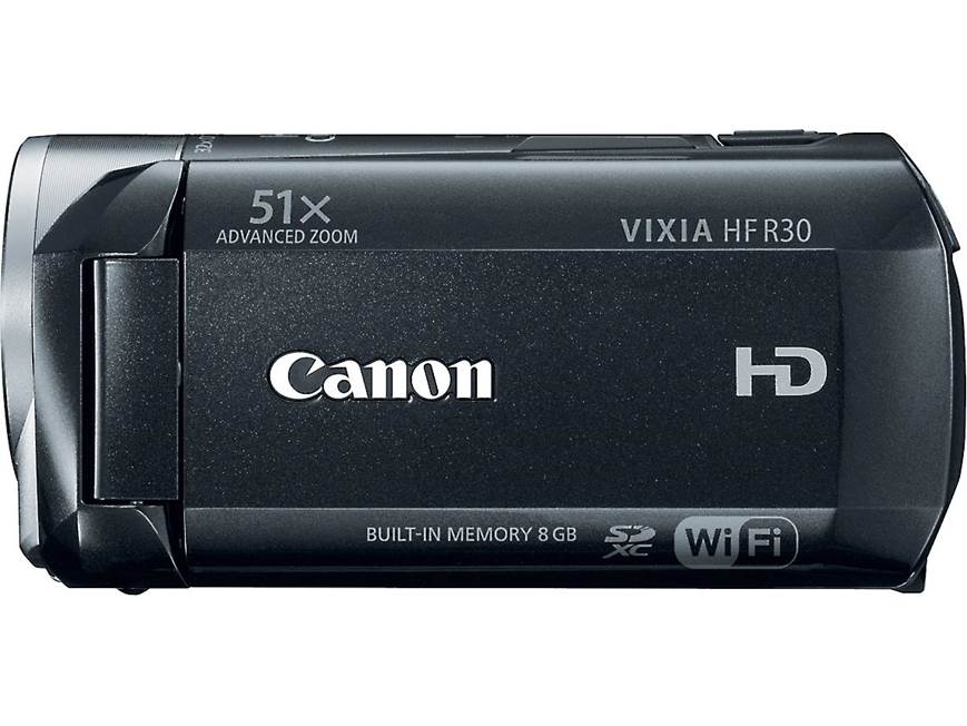 Canon VIXIA HF R30 High-definition camcorder with 8GB of on-board