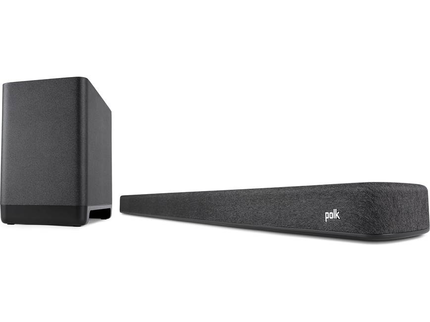 Polk Audio React System Powered sound bar and subwoofer with built