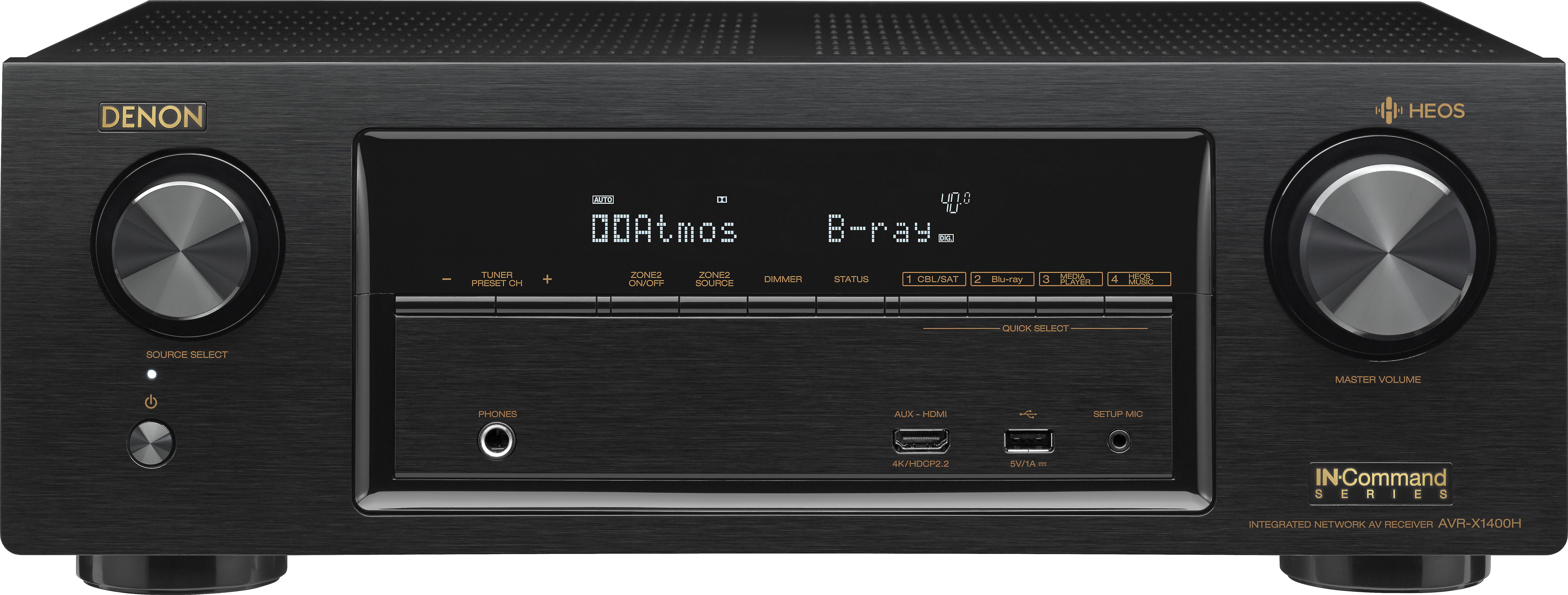 Customer Reviews: Denon AVR-X1400H IN-Command 7.2-channel home