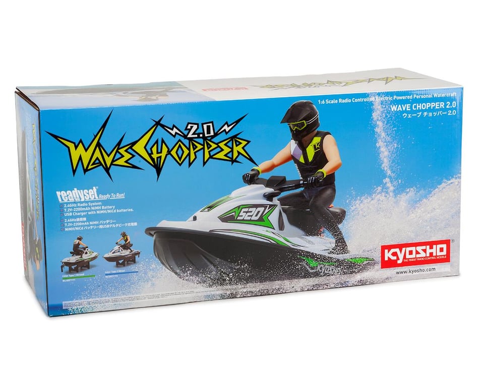 Kyosho Wave Chopper 2.0 Electric Watercraft Type 1 (Green