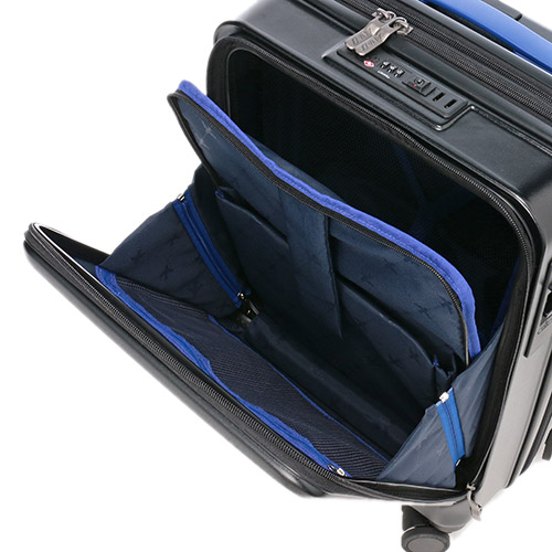 ANAオリジナル＞フロントオープンキャリー 機内持ち込み可（40L